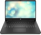 HP Laptop | 14 Zoll FHD Display | Intel Celeron N4500 | 4GB DDR4 RAM | 128GB SSD | Intel UHD Grafik | Windows 11 Home im S-Modus | QWERTZ | Schwarz | inkl. Microsoft Office 365 Single