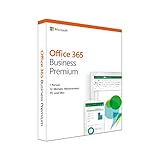 Microsoft Office 365 Business Premium (jetzt Microsoft 365 Business Standard) multilingual | 1 Nutzer | 5 PCs /Macs, 5 Tablets, 5 mobile Geräte | 1 Jahresabonnement | Box