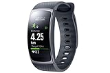 Samsung Gear Fit 2 Smartwatch mit Pulssensor und Benachrichtigungen - Schwarz(L)