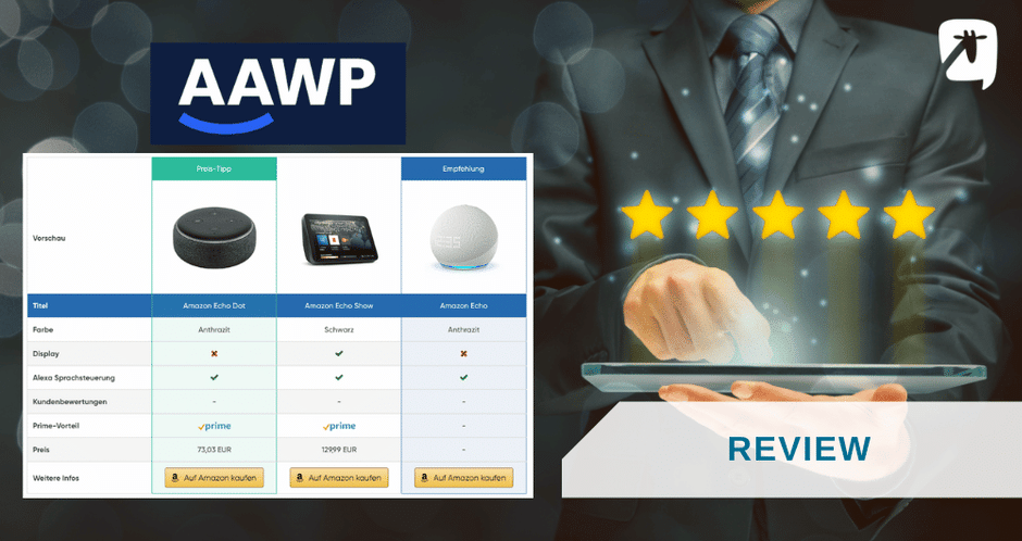 AAWP Amazon Affiliate Wordpress Plugin Review