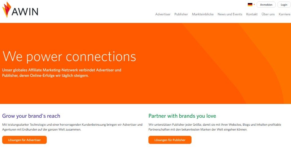 Affiliate-Marketing mit Awin / Zanox