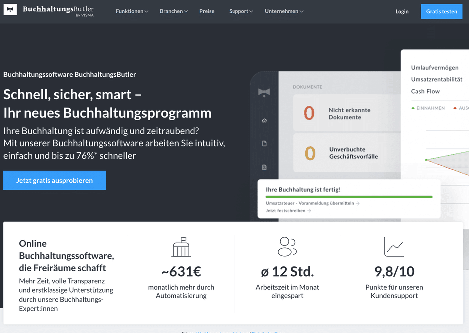 Buchhaltungsbutler Buchhaltungssoftware