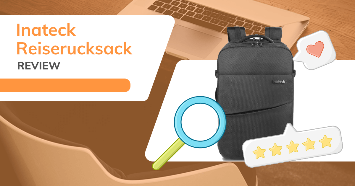 Inateck Reiserucksack / Laptoprucksack BP03001