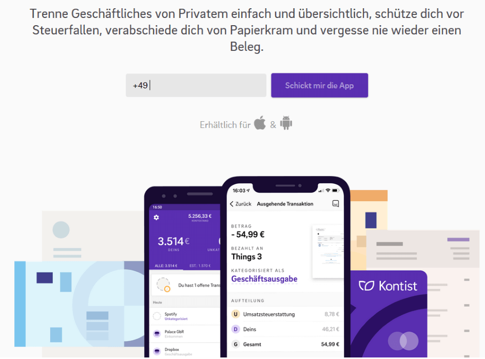 Kontist - Die besten Geschäftskonten