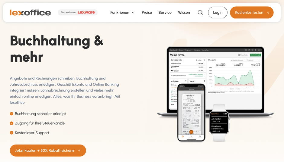 Buchhaltung und mehr mit lexoffice