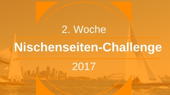 Nischenseiten-Challenge 2017 – Woche 2: Nischenseiten-Aufbau Teil 1