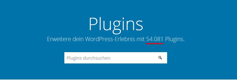 WordPress-Plugin: Verzeichnis