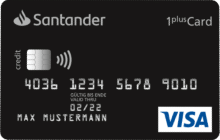 Santander - Reisekreditkarte 1 Plus Visa