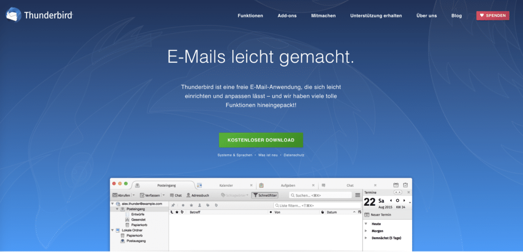 E Mail Programme Im Alltag 7 Nutzliche Tools Auf Einen Blick Bloggiraffe