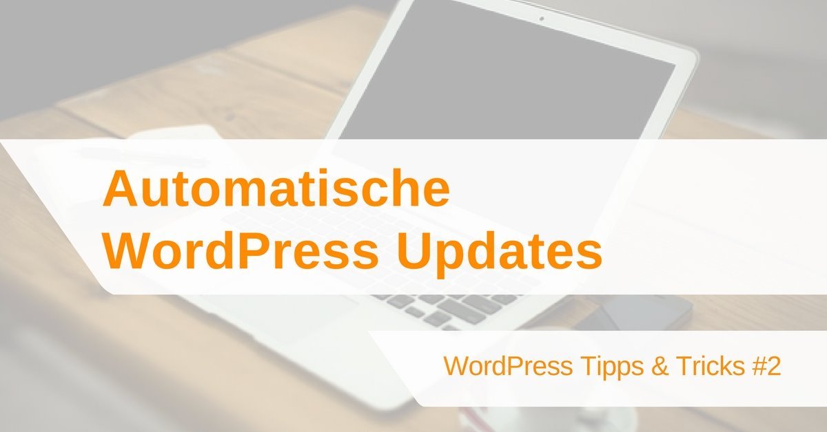WordPress Update: Automatische Updates in WordPress